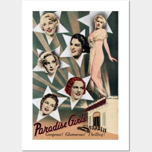 1943 Paradise Girls Cabaret NYC Posters and Art